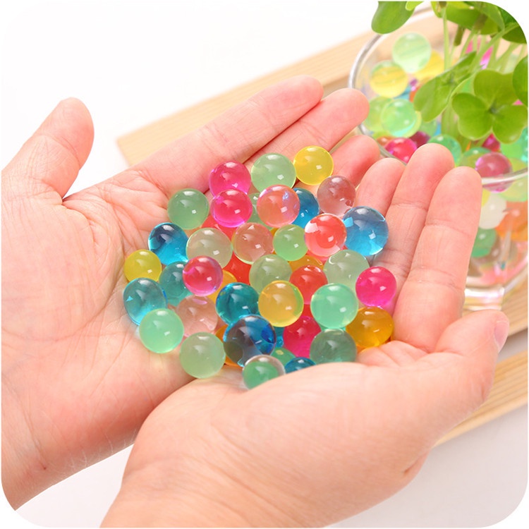 Water Beads 100 Gram Mainan Waterbeads Mainan Jelly Mainan Sensorik Anak Mainan Montessori Sensory Play