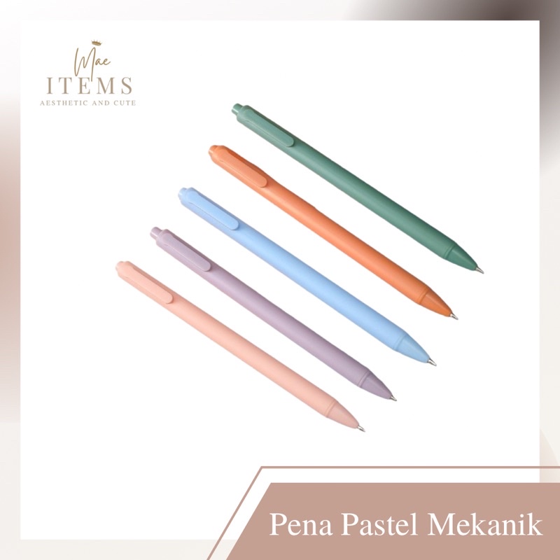 

[STATIONARY] Pena Warna Pastel Aesthetic / Pena Lucu / Scrapbook / Journaling / Pena Murah