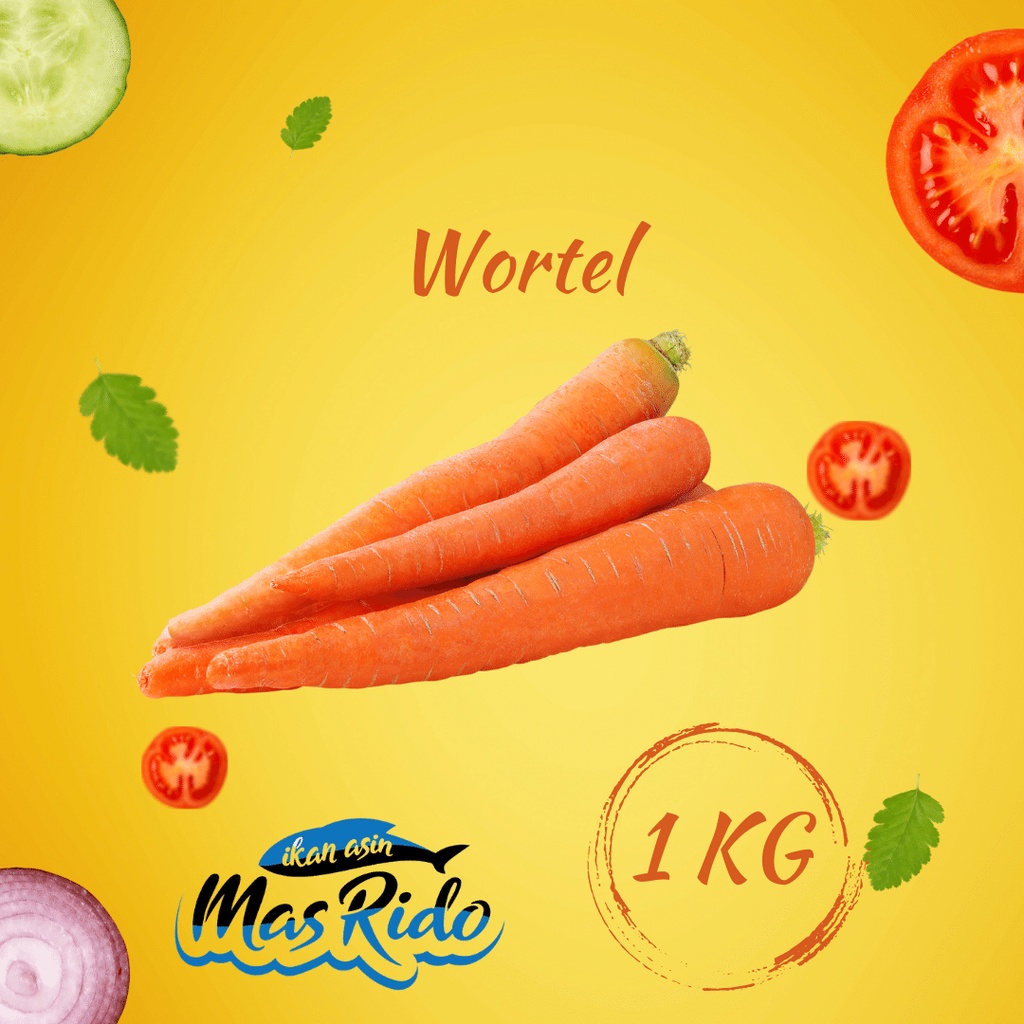 

Wortel Brastagi 1 Kg Sayur Segar