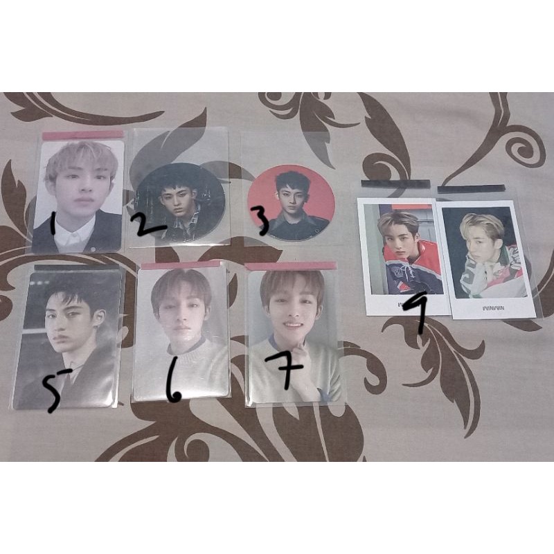 Photocard winwin wayv / pc winwin sg 21 sg 22 stranger hitchhiker ar kickback our home future kihno