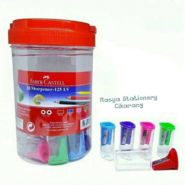 

Faber - Castell Sharpener 125 LV / Rautan Faber - Castell 125 LV