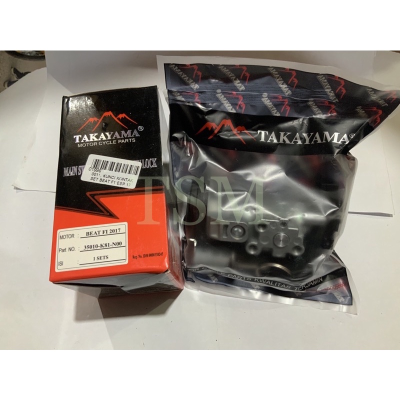 KUNCI KONTAK SET BEAT F1 ESP BEAT STREET 2017 TAKAYAMA
