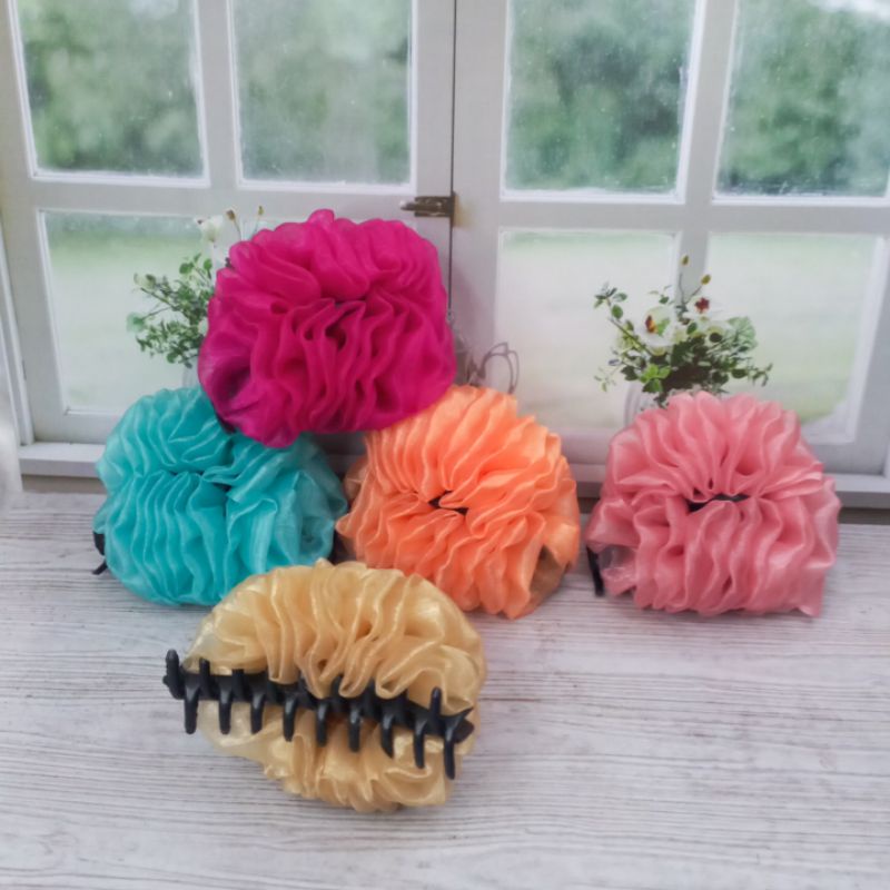 Jepit Salon Jumbo jepit Rambut Salon Polos Warna