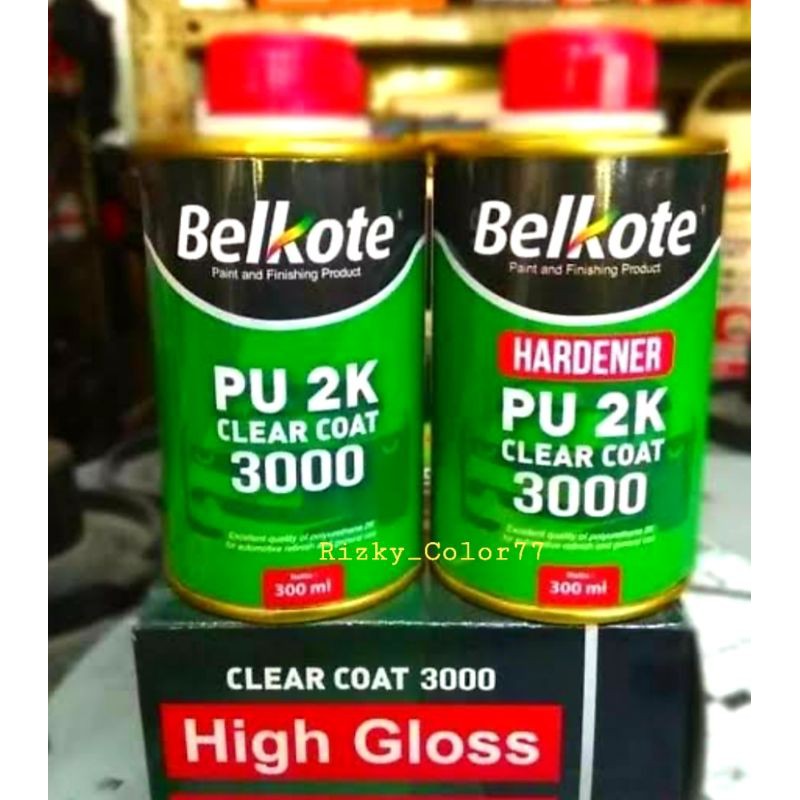 Clear belkote  3000 PU2K