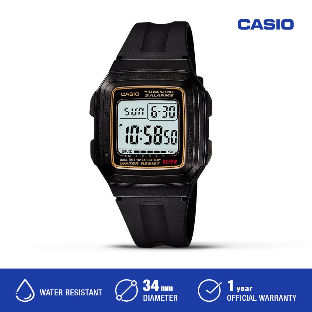 Casio Jam Tangan Pria F-201WA-9ADF