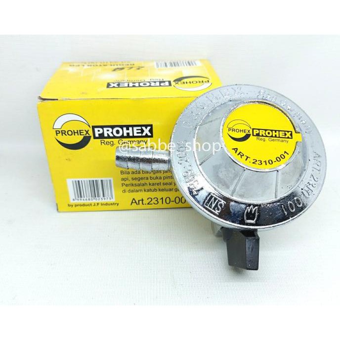 Disc Regulator Gas LPG kompor Hasston Prohex Germany SNI