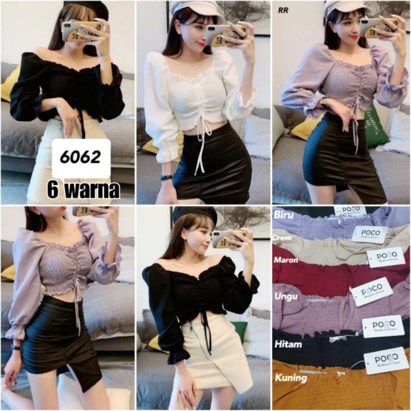 Atasan katun import Katun import 6062