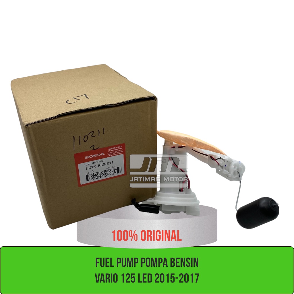 Fuel pump pompa bensin vario 125 LED 2015-2017 16700-K60-B11