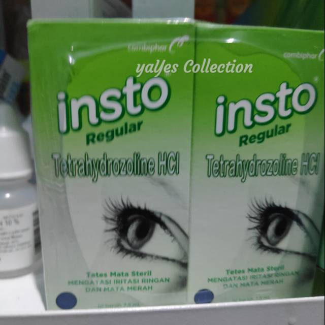 insto regular reguler Dry Eyes Cool obat tetes mata steril 7.5 ml eye drops mengatasi irritasi ringan mata merah