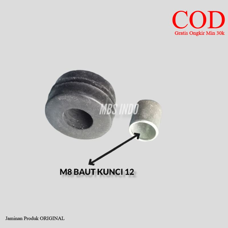 karet body + bosh m8  original