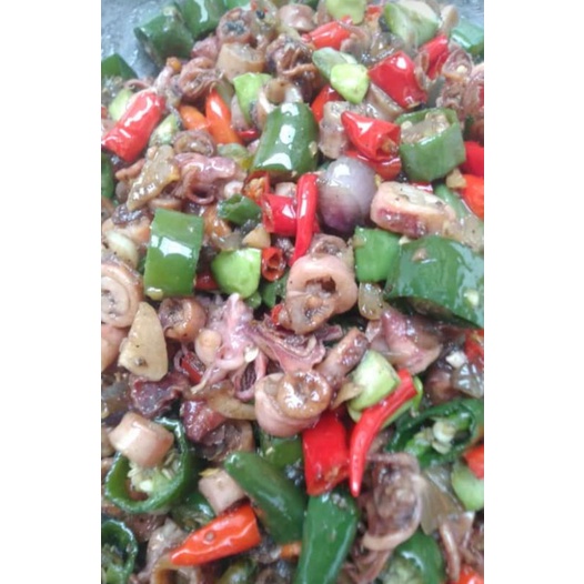 

Oseng Cumi Cabe ijo Frozen