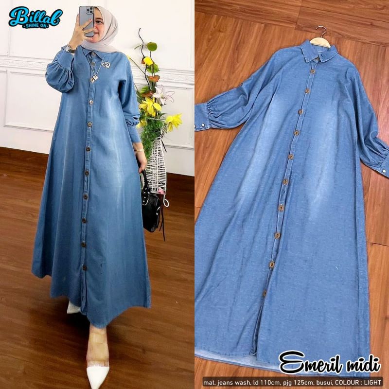 BILAL-EMERIL Midi Jeans