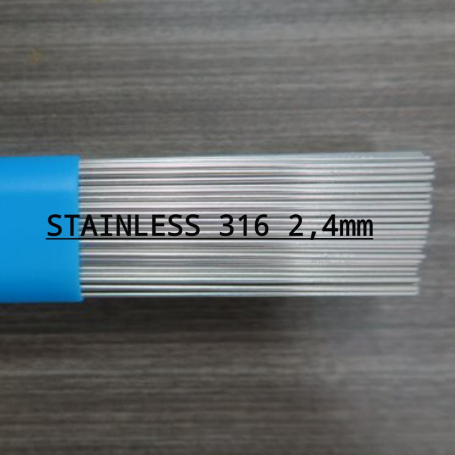 kawat las argon stainless 316 2,4mm x 1kg