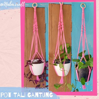  TALI  POT  GANTUNG  MACRAME POT GANTUNG TALI KUR  TALI  POT  