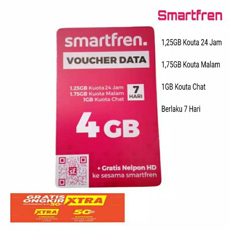 Voucher Smartfren 4GB