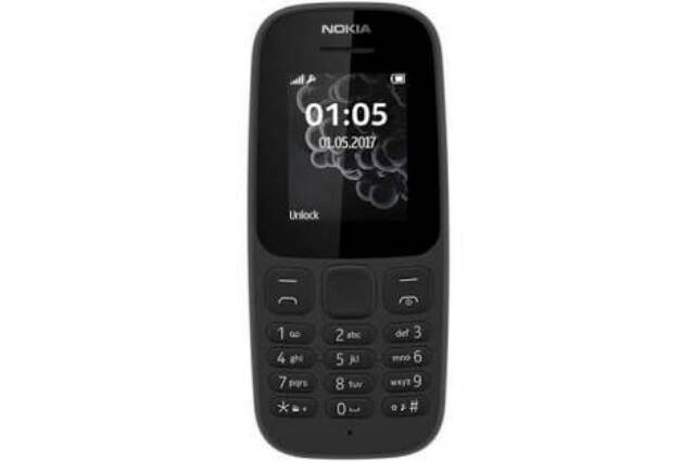 Microsoft Nokia 105 New 2017 Dual Sim