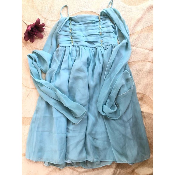 [Preloved] 0031 Dress biru