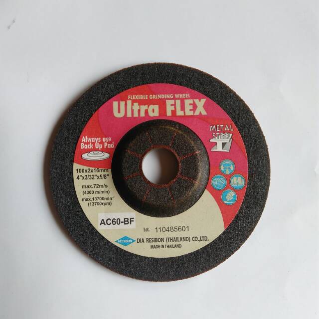 Batu gerinda potong Ultra Flex 4"