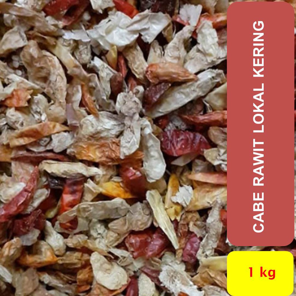 Cabe Rawit Lokal Kering 1000 gram