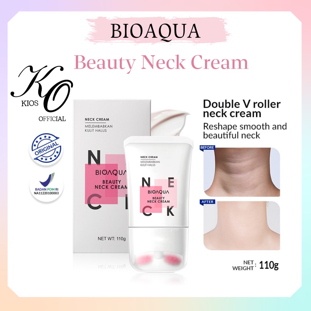 Bioaqua Beauty Neck Cream 110g / Cream Pemutih Leher