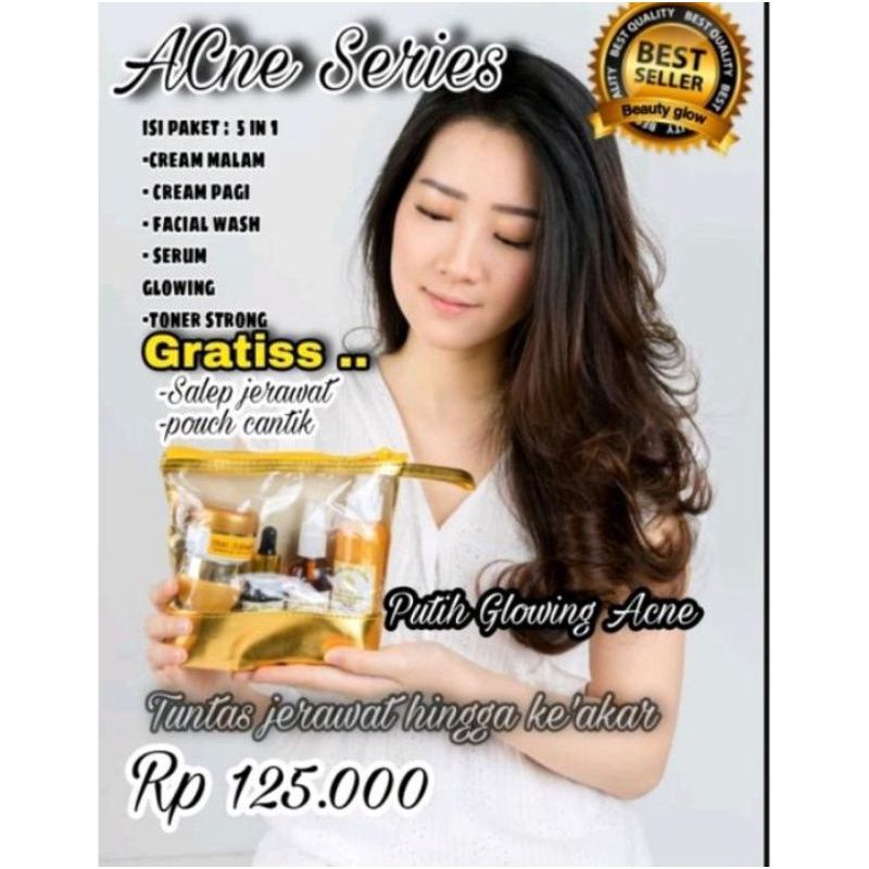ACNE series beauty glow farma skincare ( UNTUK MENGATASI MASALAH JERAWAT )