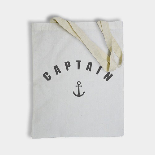 TOTEBAG WANITA CAPTAIN TAS KAIN CEWEK TOTE BAG SELEMPANG - RELOOK