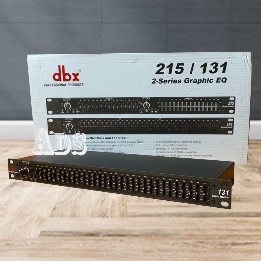 Equalizer 131 SUB dbx131 DBX 131 + subwoofer