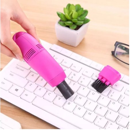 Mini USB Vacuum Cleaner untuk Komputer Laptop Penghisap debu Computer - Hitam