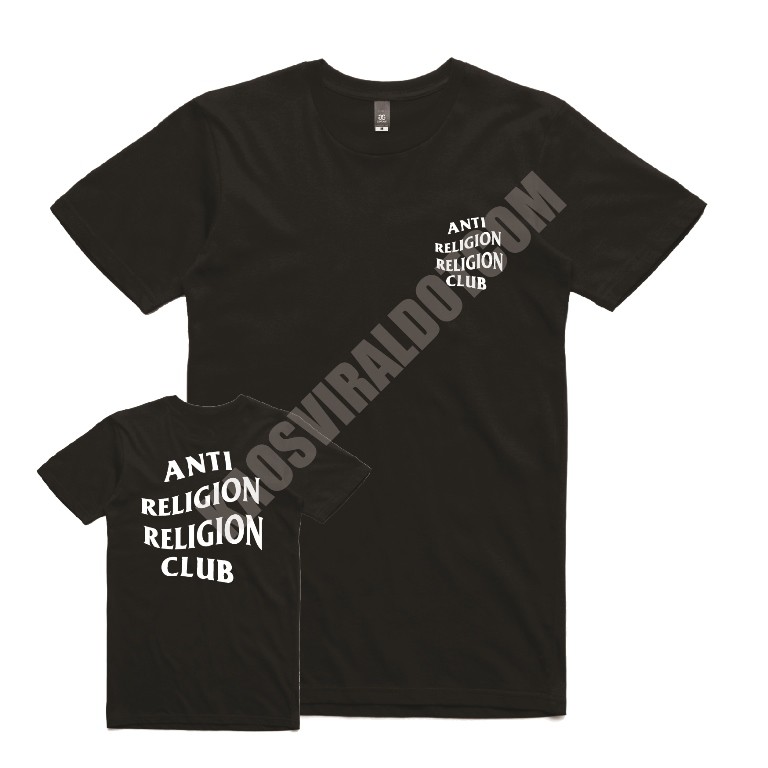 BAJU KAOS ANTI RELIGION RELIGION CLUB T-SHIRT