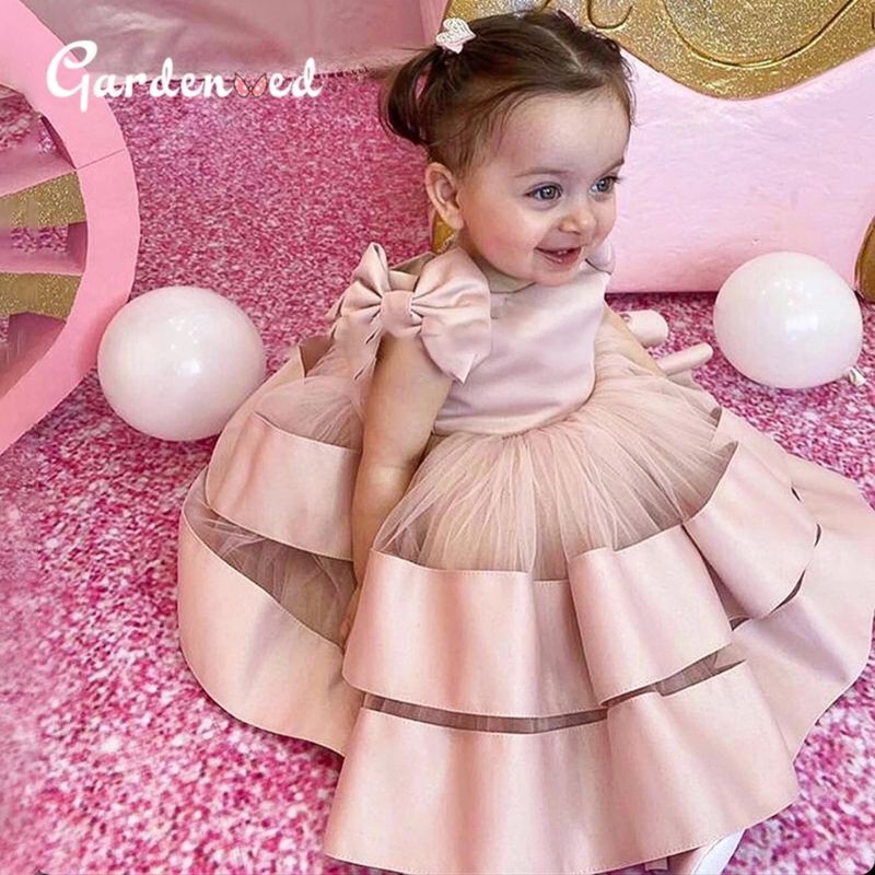 gaun janeta dress bayi neychan gaun pesta ulang tahun baptis aqiqah