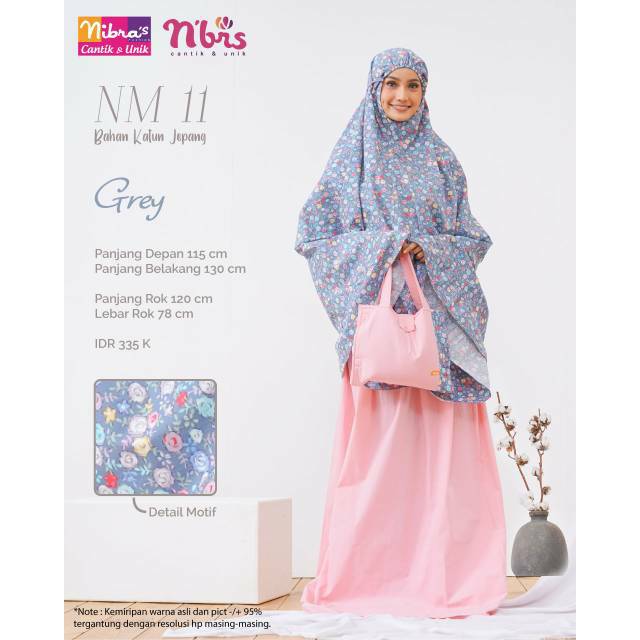 MUKENA KATUN JEPANG NM 11 BY NIBRAS  ORI