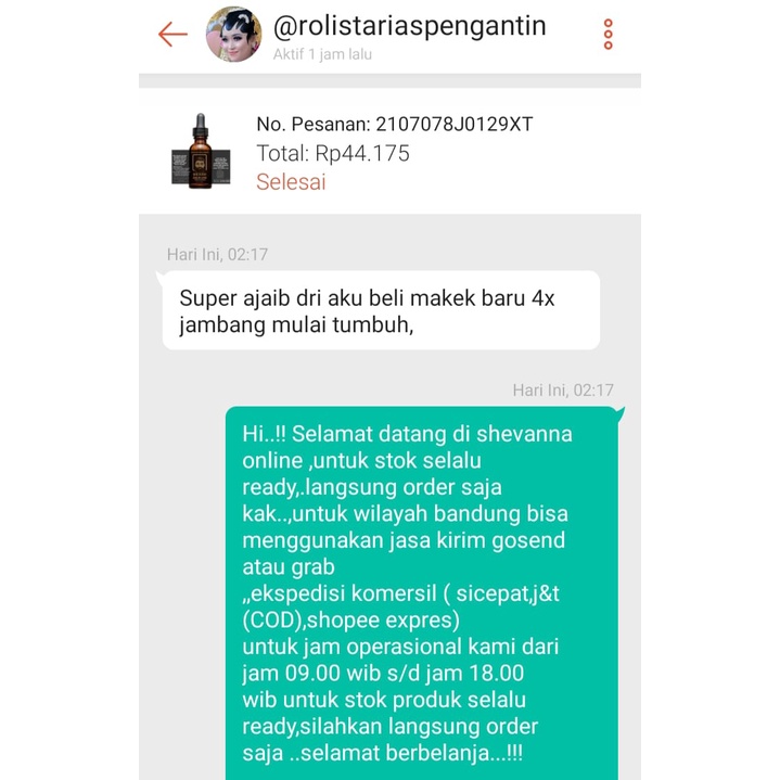 Beard serum obat penumbuh jenggot brewok jambang alis dan rambut