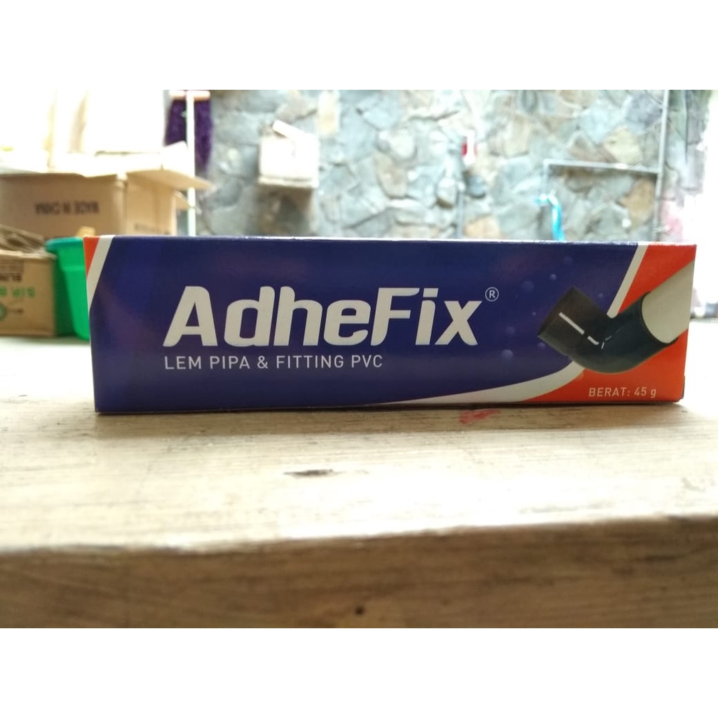 lem pipa lem pvc lem paralon ADHEFIX kemasan 45g