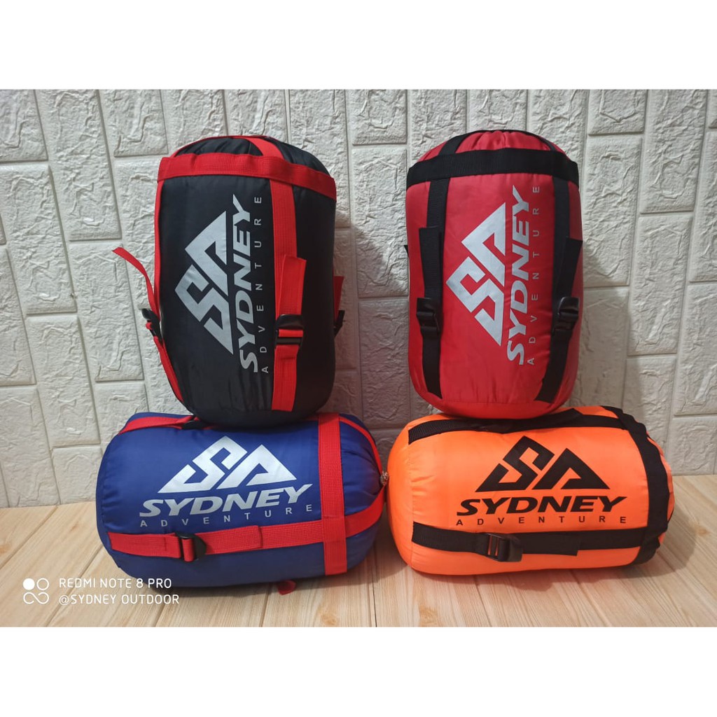 SLEEPING BAG BULU COMPRETION SYSTEM BY SYDNEY ADVENTURE