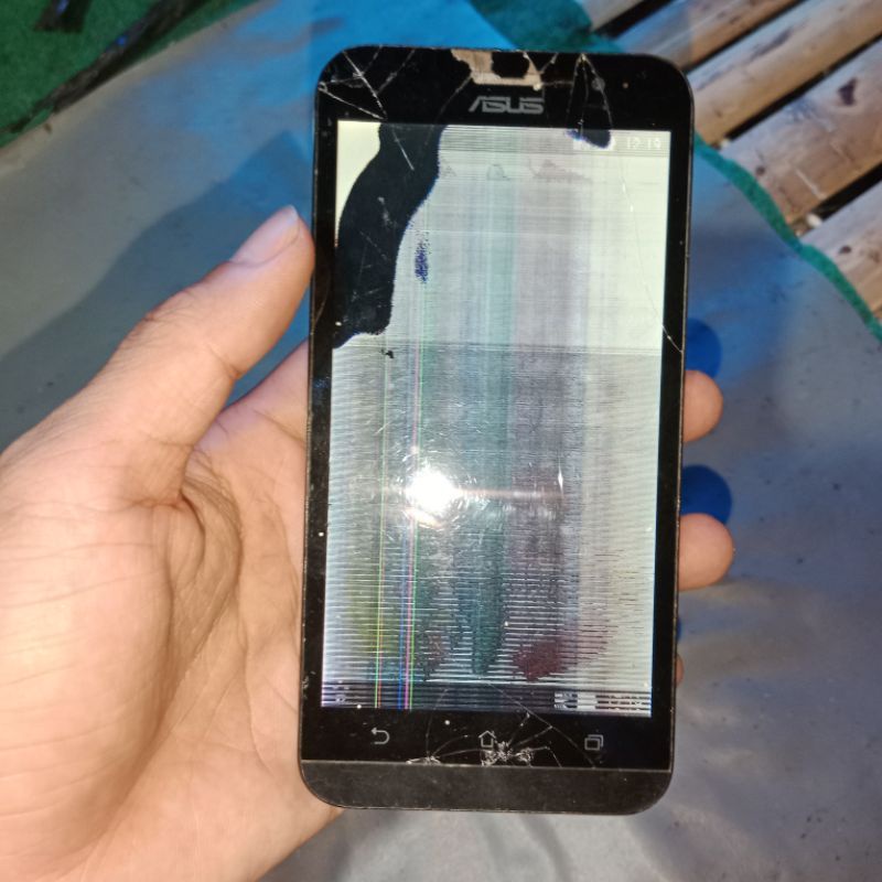 hp Asus Zenfone go X007D Minus LCD MESIN JAMIN NORMAL UDH TESTED BONUS KESING TINGGAL NAIK LCD