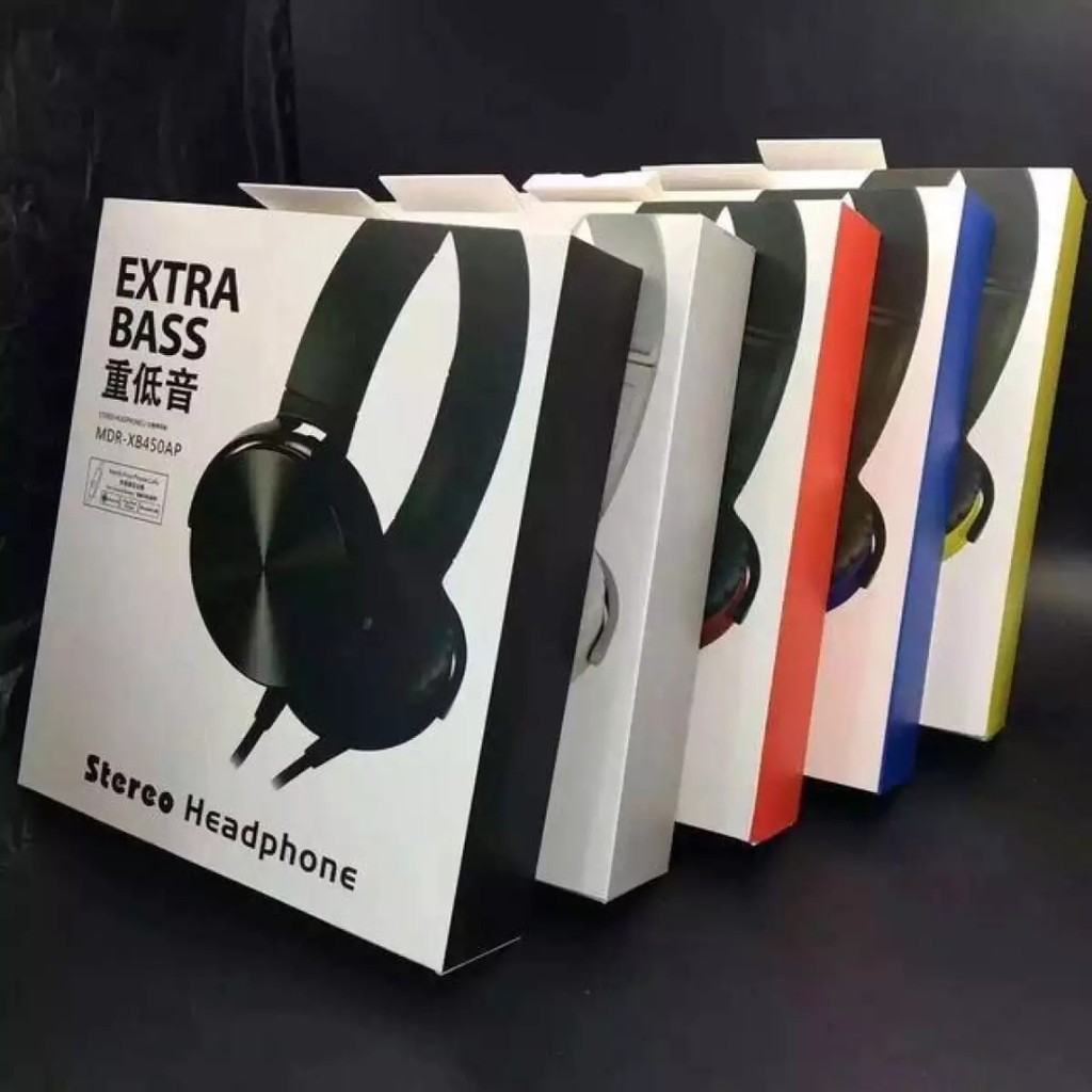 Headphone SONY MDR XB 450 XB450 XB-450 EXTRA BASS Headset SONY #FJ045