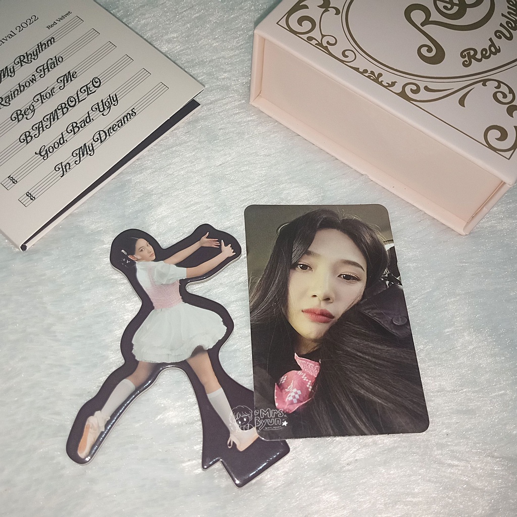 Photocard Joy Red Velvet Feel My Rhythm Orgel ver