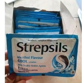 

permen strepsil isi 8 butir cool mentol flavor