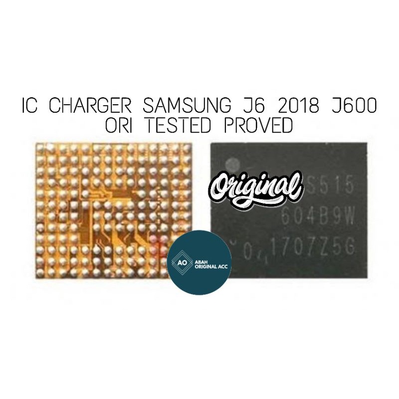 IC CHARGER SAMSUNG J6 2018 J600 J6 ORI TESTED PROVED