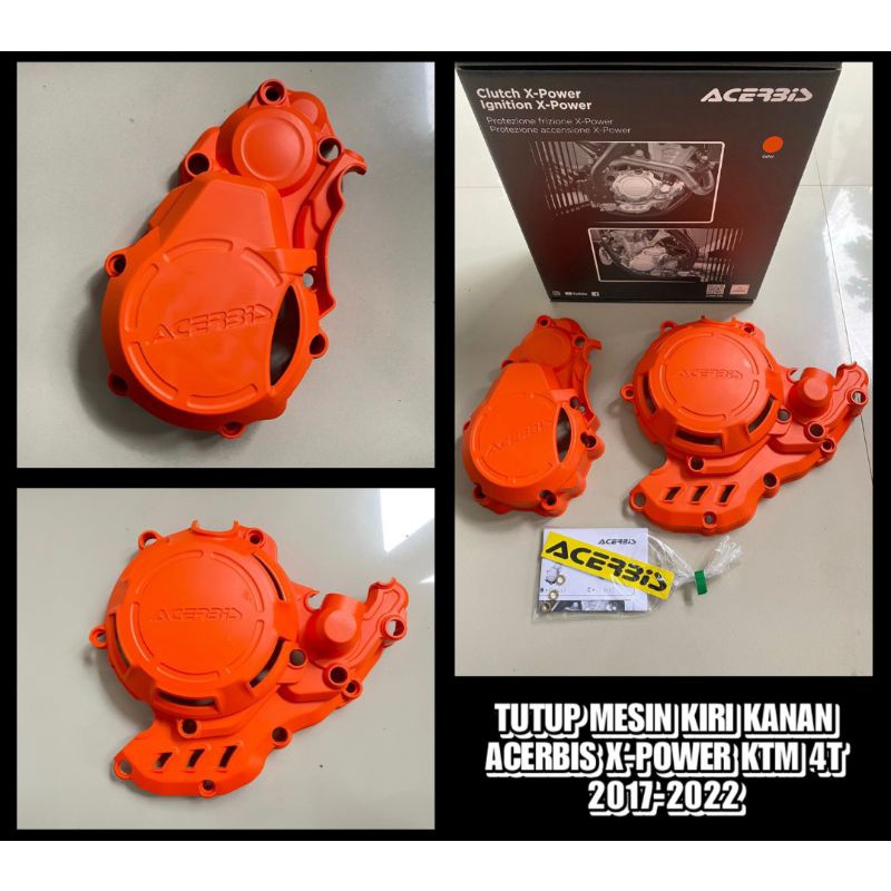 Cover blok mesin KTM 2017 2022 Acerbis Xpower Tutup mesin KTM