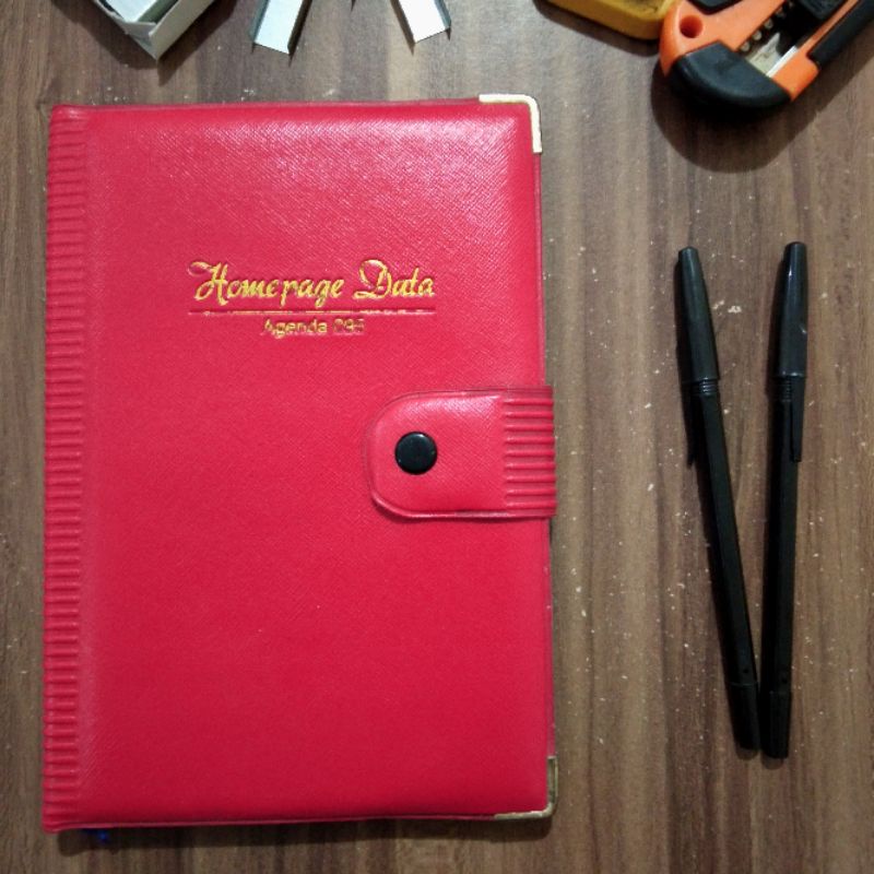 

Note Book Buku Tulis Buku Catatan Buku Agenda HOMEPAGE DATA 095 Merah