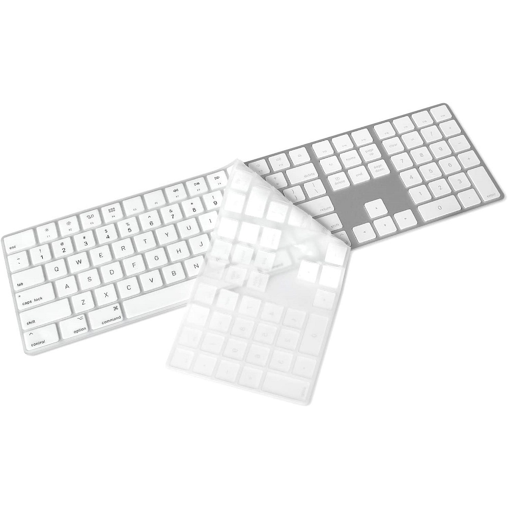 Pelindung Silicone Keyboard Cover Protector for iMac Magic Numeric Keyboard A1843