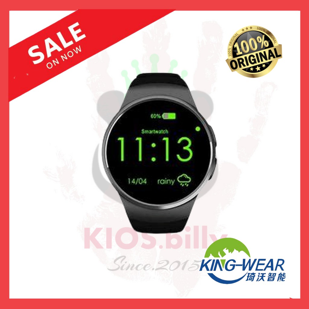 kingwear kw18 smartwatch bluetooth 4.0