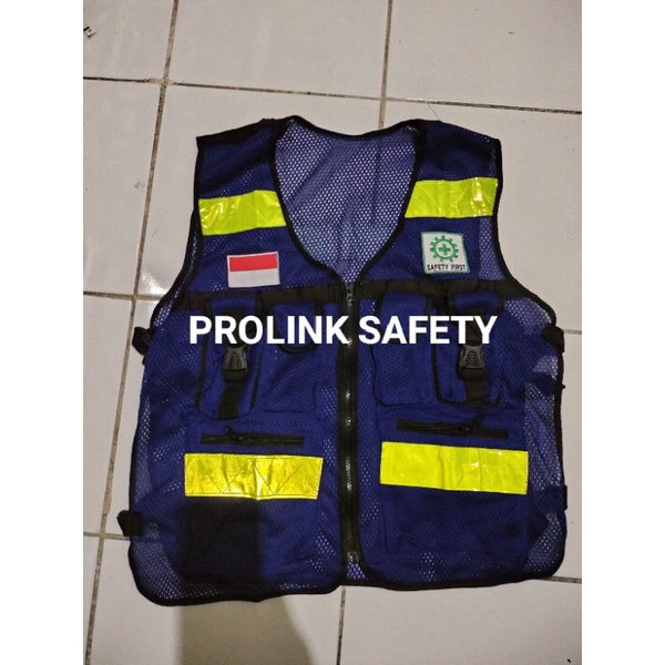 ROMPI SAFETY BIRU SCOTLIGT KUNING MODEL TAMBANG