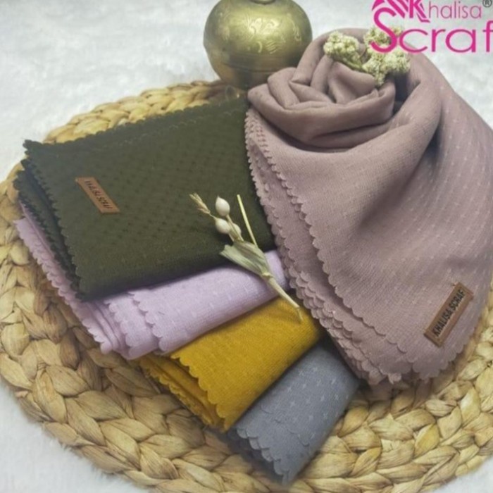 HIJAB LASERCUT POTTON TRIBAL KHALISA SCARF