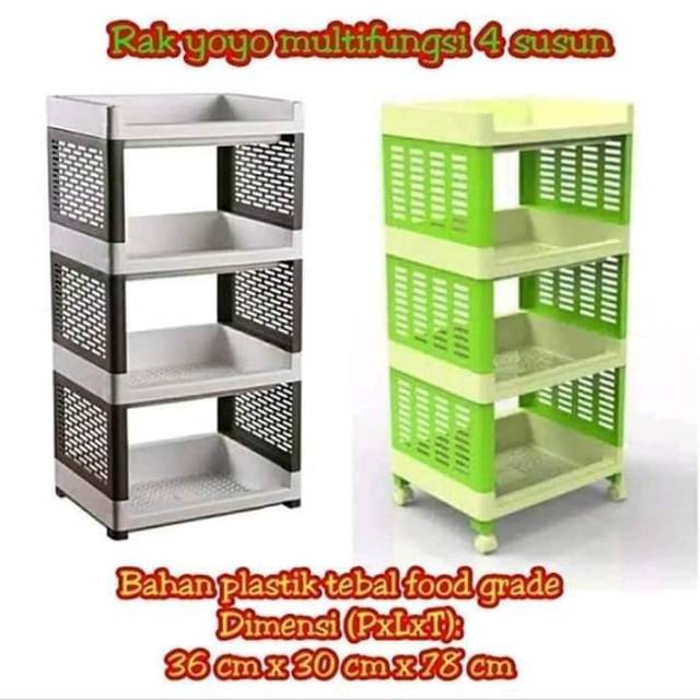 Rak yoyo 4 susun