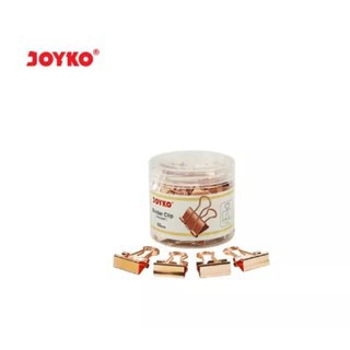 

Binder Clip Fancy JOYKO 105RG Warna Rose Gold isi 60 Klip [ 1 DRUM ]/ATKProject