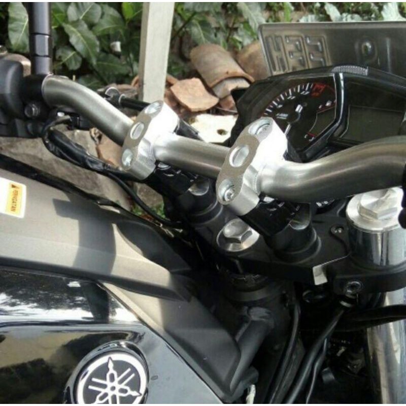 Raiser Stang Miring Mundur CB150R XSR Vixion Byson Xabre GSX  Peninggi Aluminum CNC