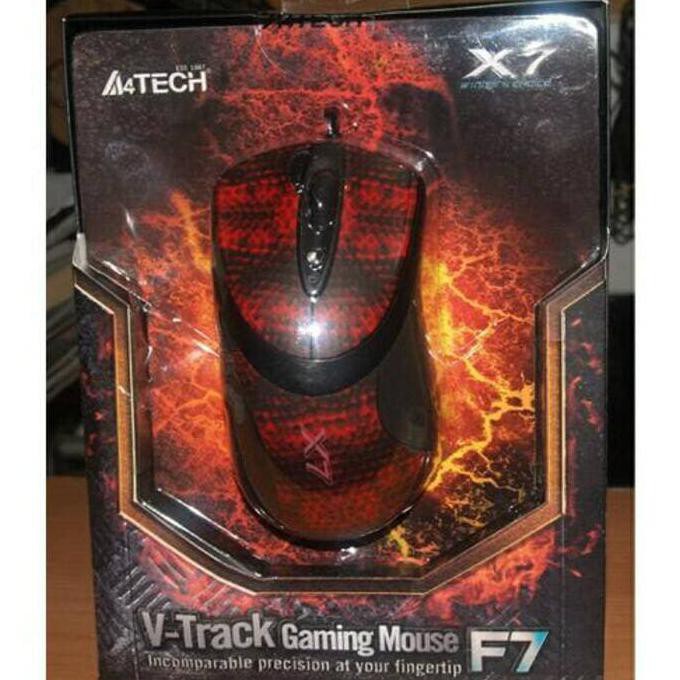 A4Tech X7 F7 3000Dpi - Optical Macro Gaming Mouse