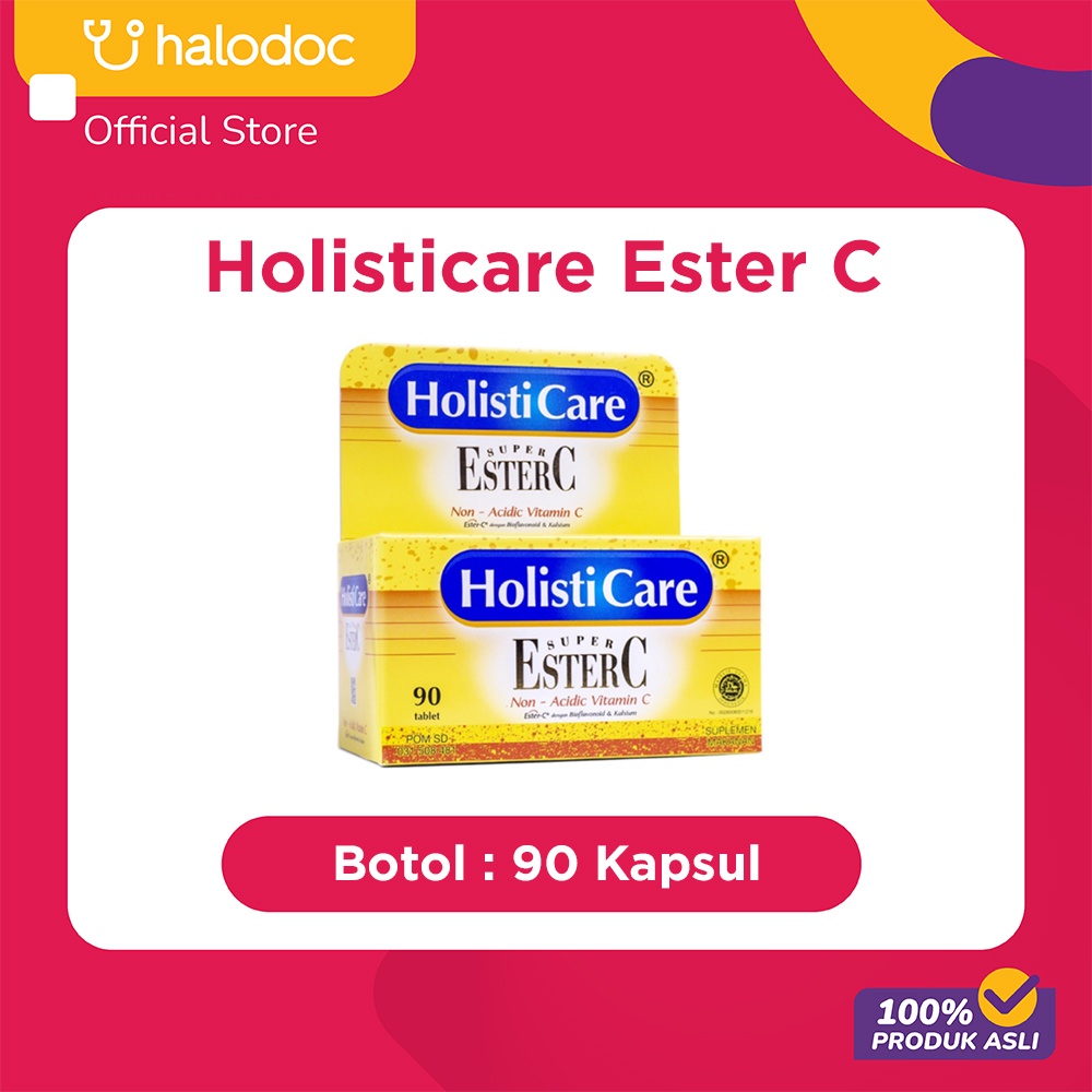 Holisticare Ester C 90 Kapsul